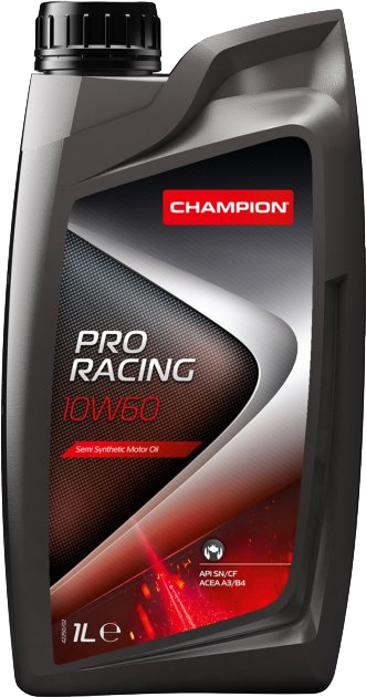 Моторное масло Champion Pro Racing 10W60, 1л (CHAMPION: 8205217)